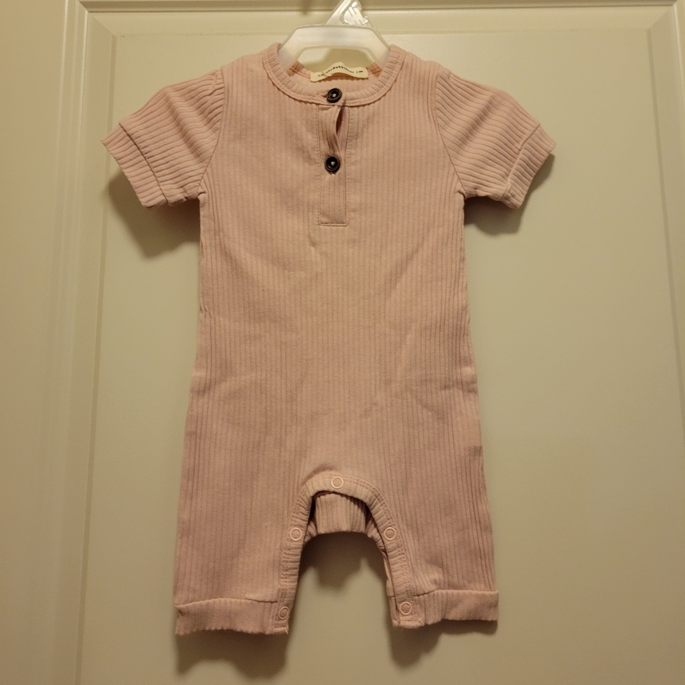Rose Pink Baby Boutique Romper
